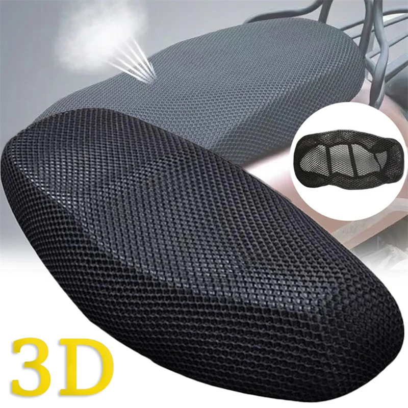 Heated Pad Electric - Motorcycle 3D Breathable Mesh Protecting Cushion