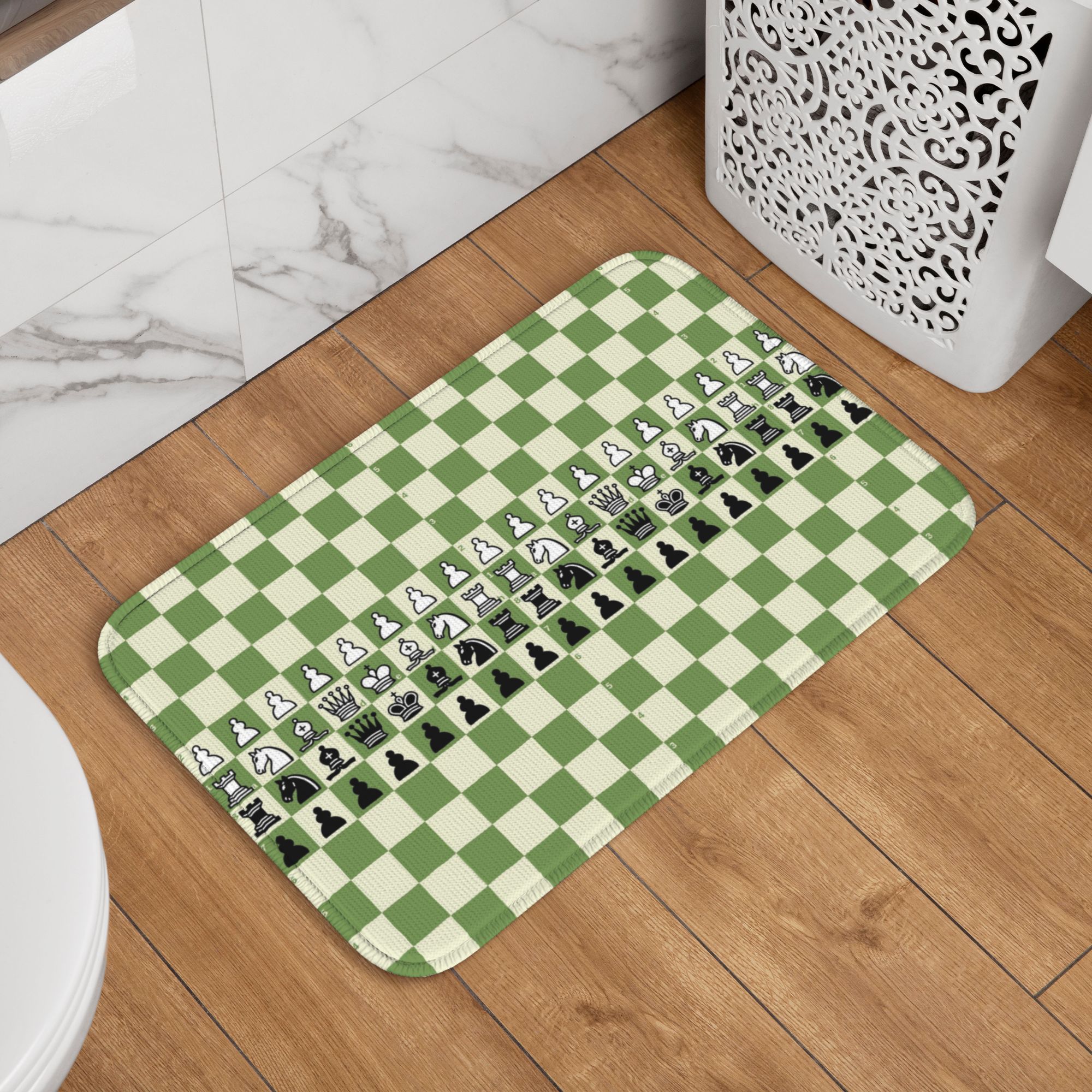 Home Textiles Com - Chess com ChessBoard Doormat Absorbent Mat