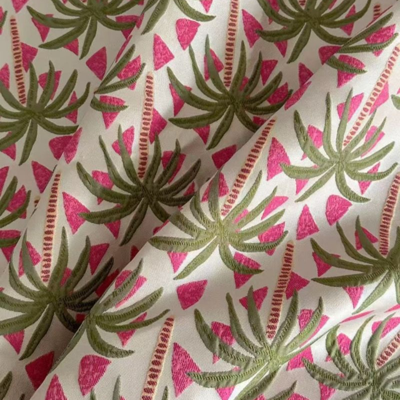Home Textiles Design - Chinese Style Dyed Jacquard Curtains Fabric