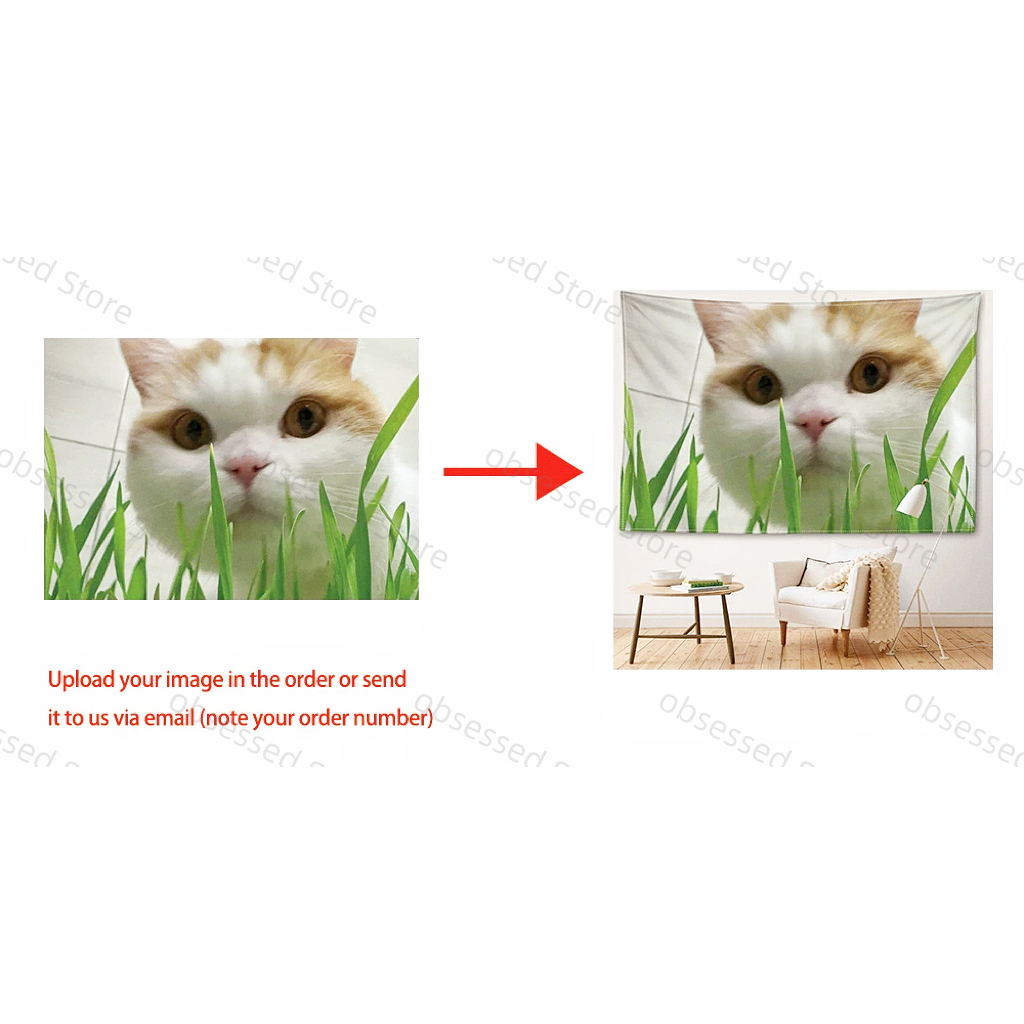 Customized tapestry printing f - Home Textiles Usa ulasan dan harga