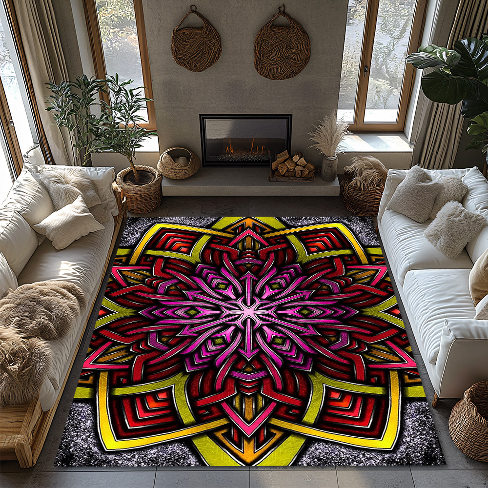 Stylish Moroccan Area Rug Non  - Home Textiles Com ulasan dan harga
