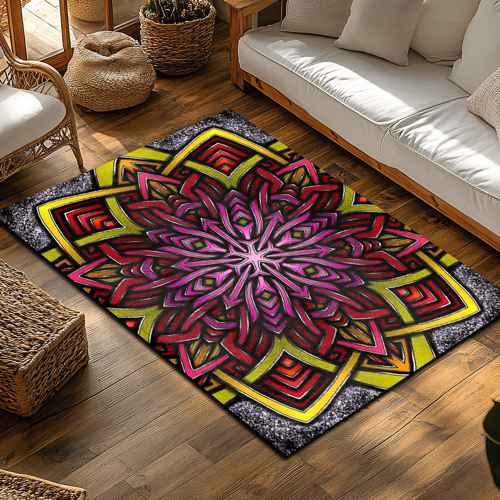Stylish Moroccan Area Rug Non  - Home Textiles Com ulasan dan harga