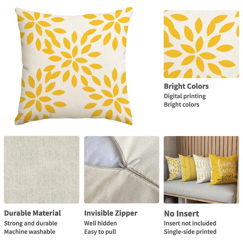 Geometric Pattern Pillow Case  - Home Textiles Usa ulasan dan harga