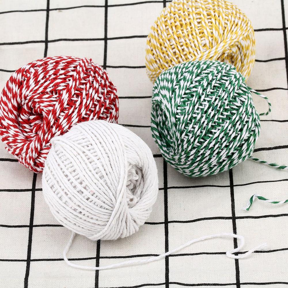 Two Colors Cotton Bakers Twine - Home Textiles Com ulasan dan harga