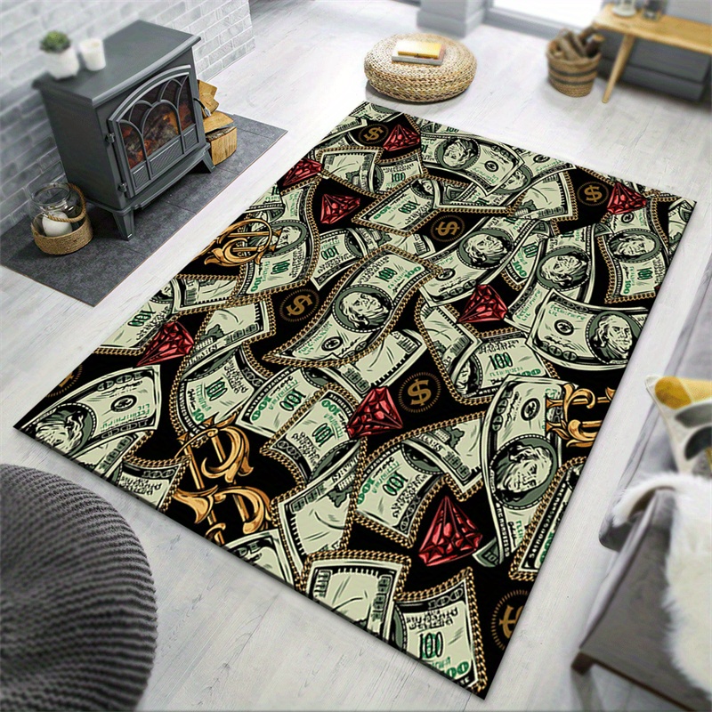 Luxurious Dollar Bill Design A - Home Textiles Design ulasan dan harga