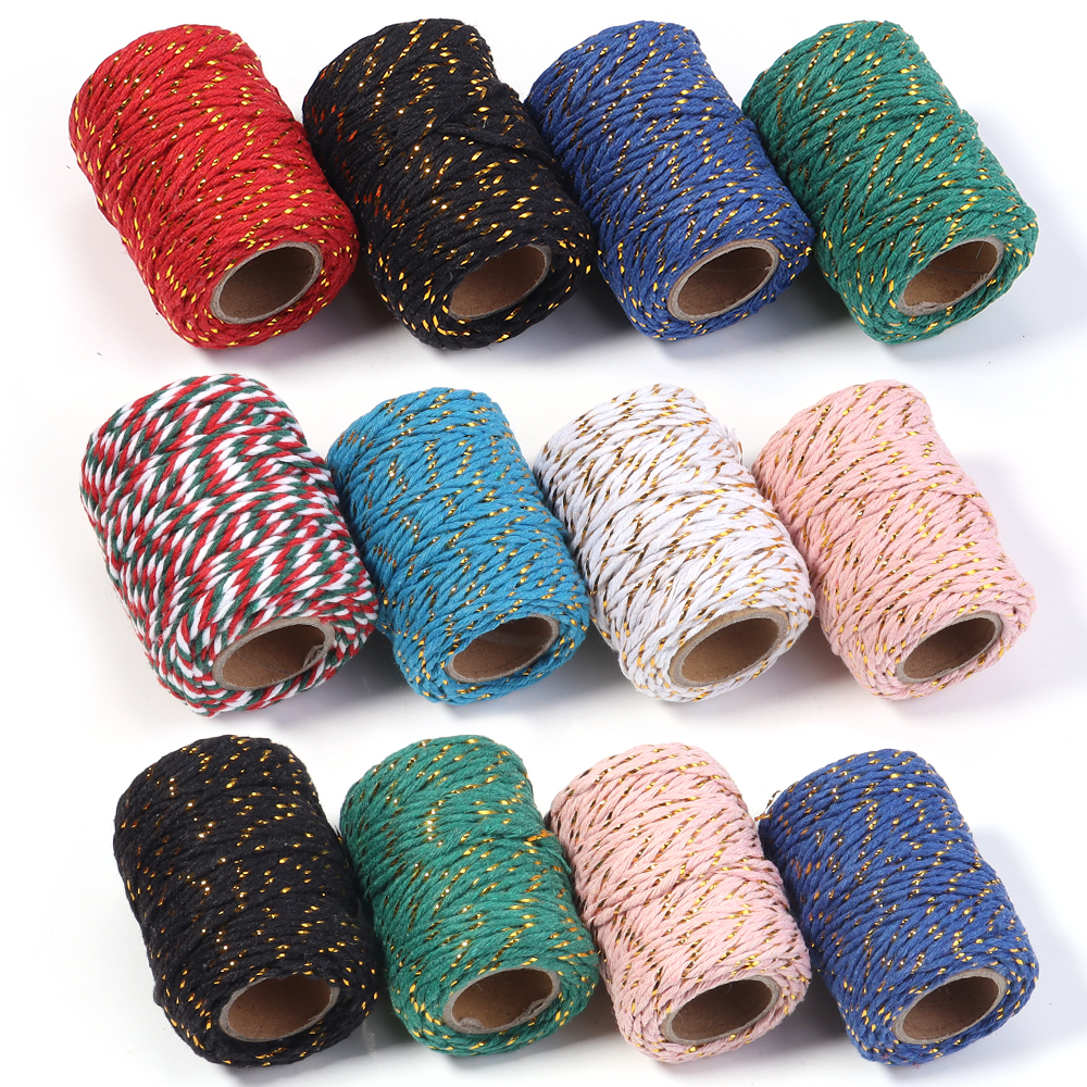20M/Roll Cotton Cord Baker Twi - Home Textiles Usa ulasan dan harga
