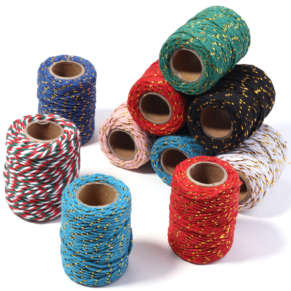 20M/Roll Cotton Cord Baker Twi - Home Textiles Usa ulasan dan harga