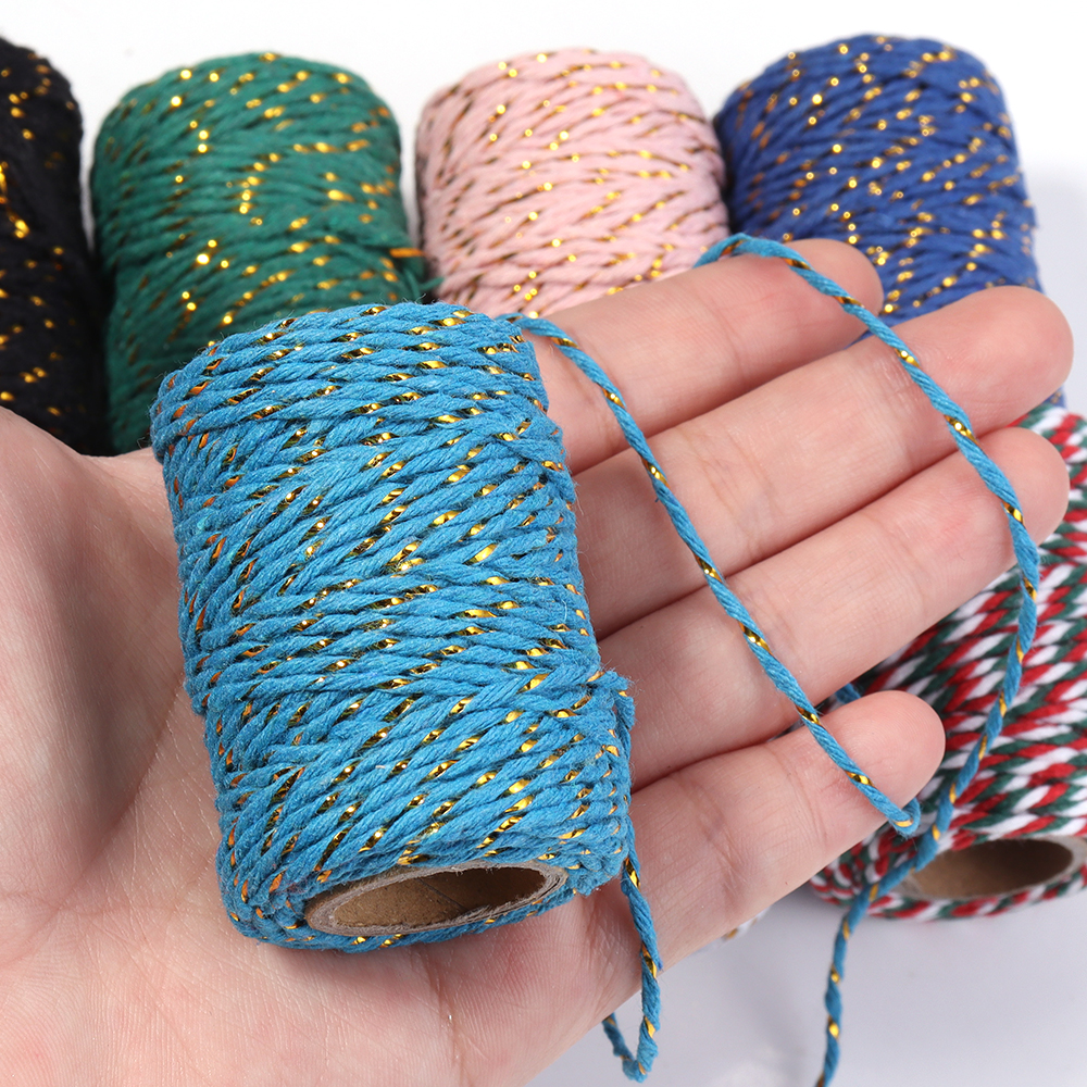 20M/Roll Cotton Cord Baker Twi - Home Textiles Usa ulasan dan harga