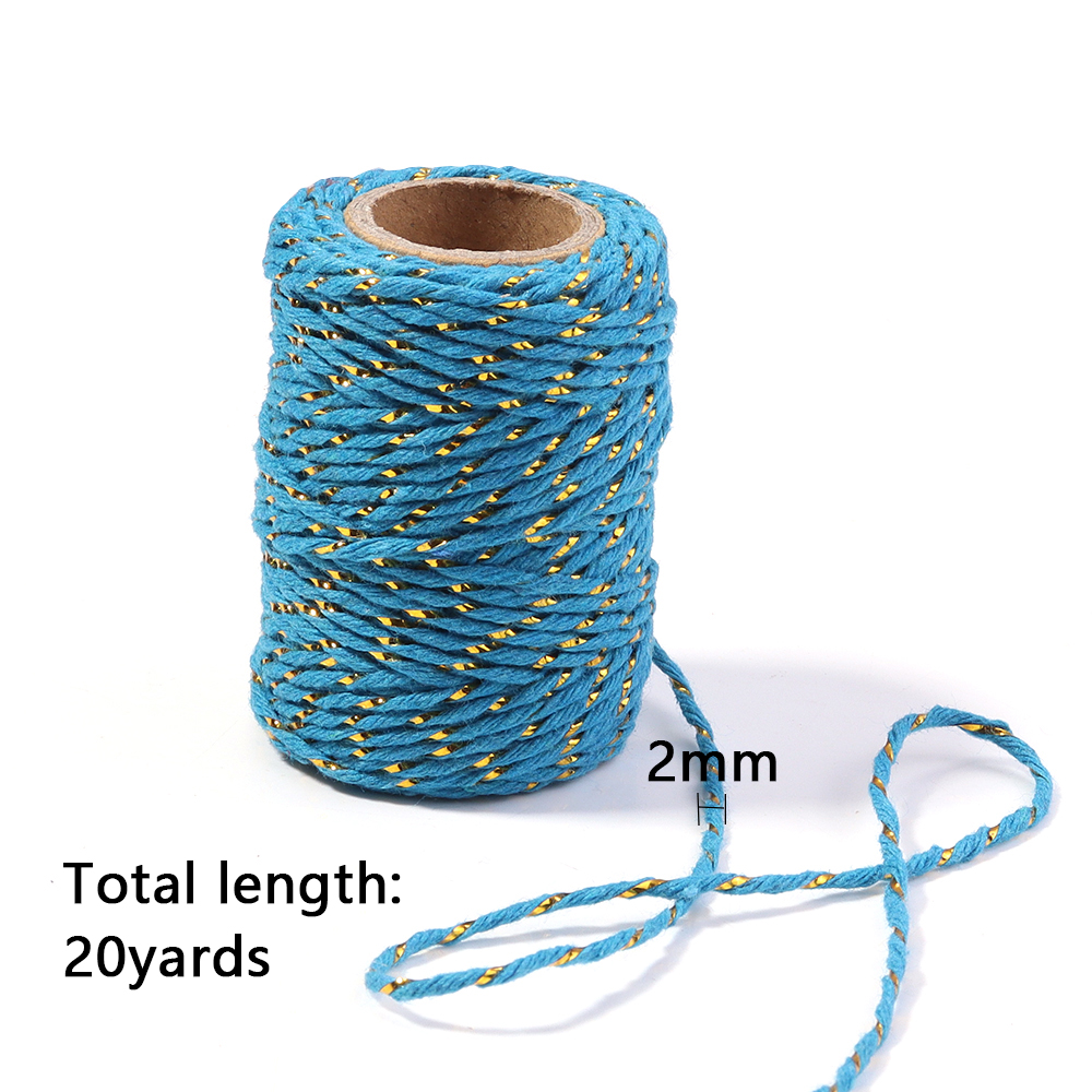 20M/Roll Cotton Cord Baker Twi - Home Textiles Usa ulasan dan harga