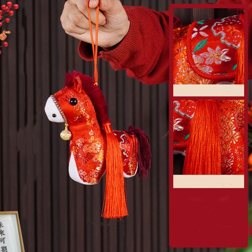 Cartoon Horse Keychain Chinese - Home Textiles Meaning ulasan dan harga