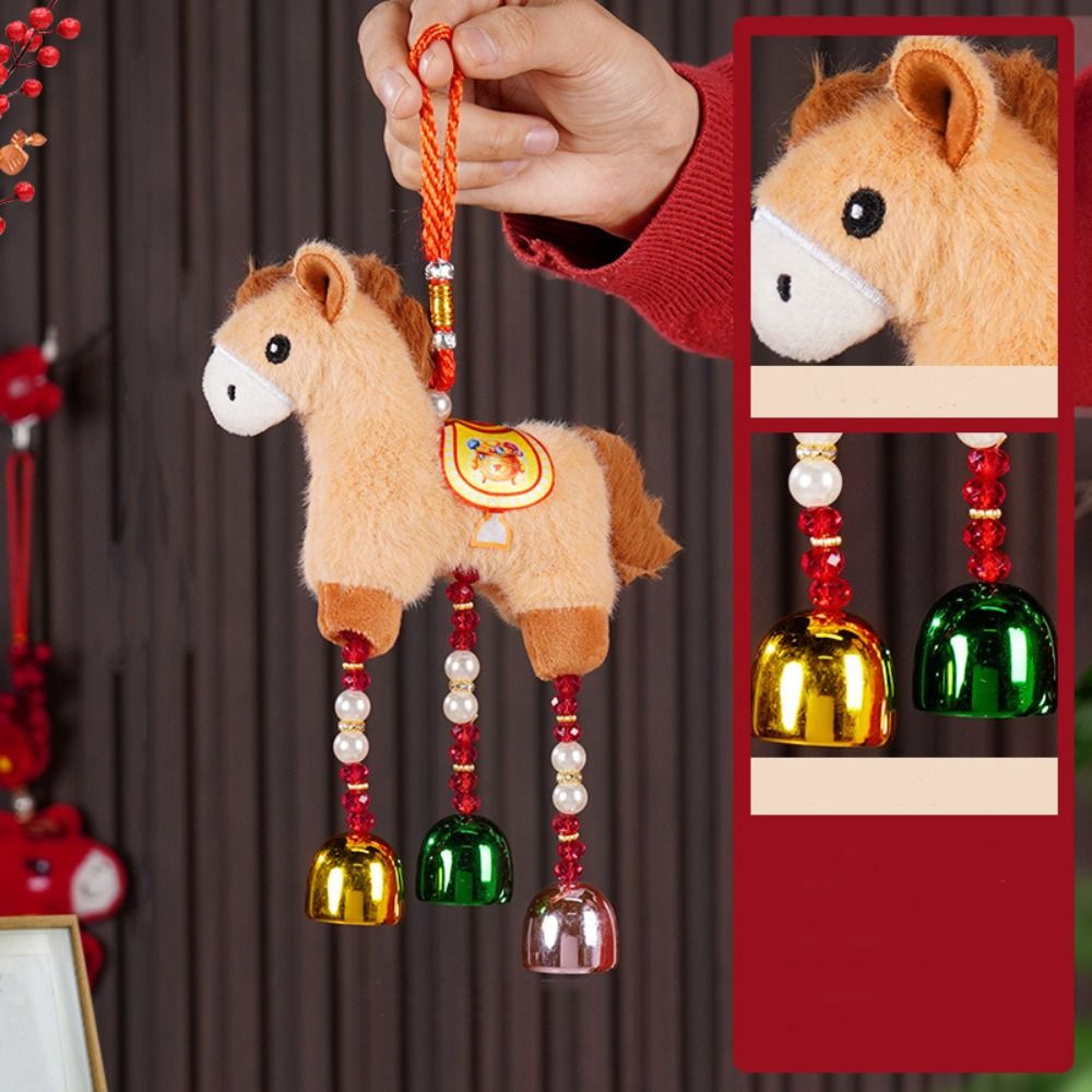 Cartoon Horse Keychain Chinese - Home Textiles Meaning ulasan dan harga