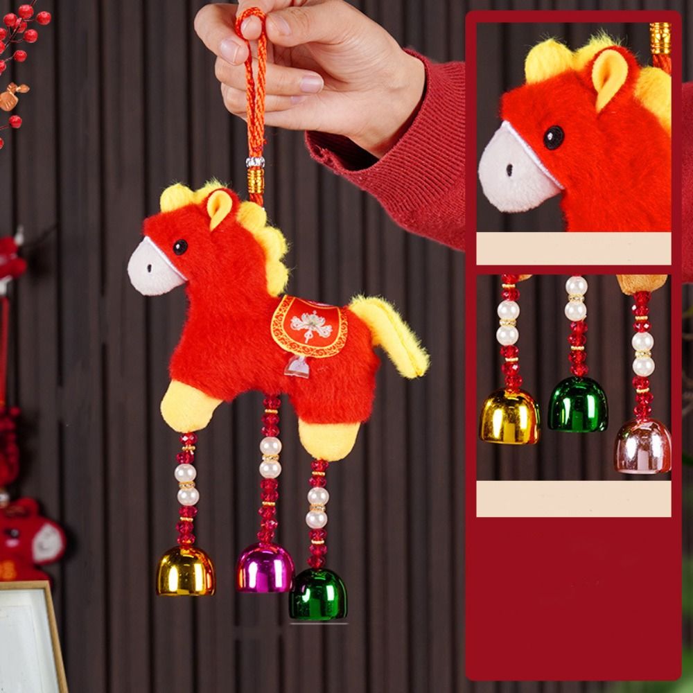 Cartoon Horse Keychain Chinese - Home Textiles Meaning ulasan dan harga