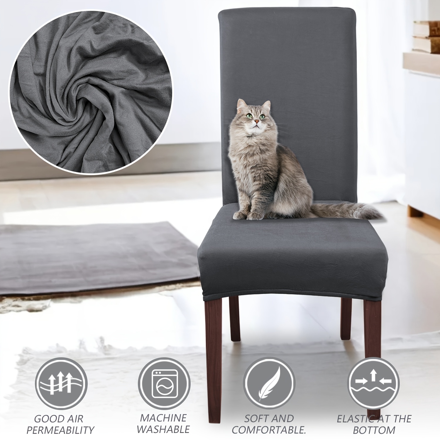 4pcs/6pcs Sliky Fiber Fabric E - Home Textiles China ulasan dan harga