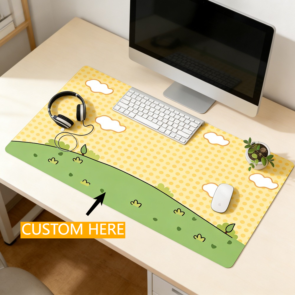 1pc Custom Mouse Pad with Phot - Home Textiles Usa ulasan dan harga