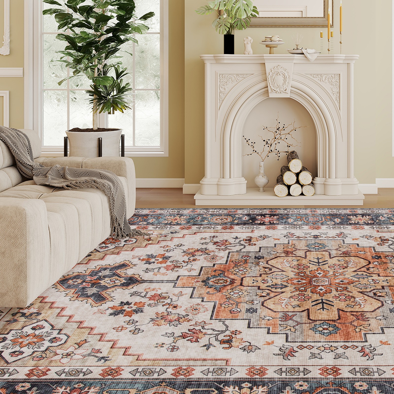 Area Rug 5x7, Machine Washable - Home Textiles China ulasan dan harga