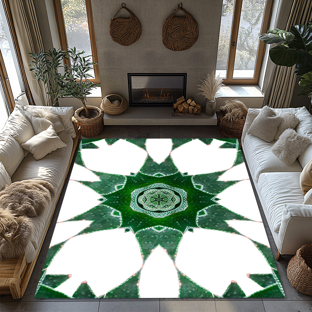 Unique Botanical Area Rug Wash - Home Textiles Design ulasan dan harga