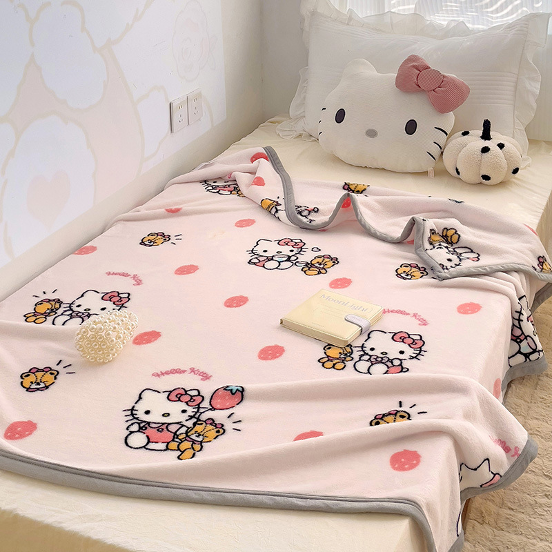 150x200 Hello Kitty Strawberry - Home Textiles Usa ulasan dan harga