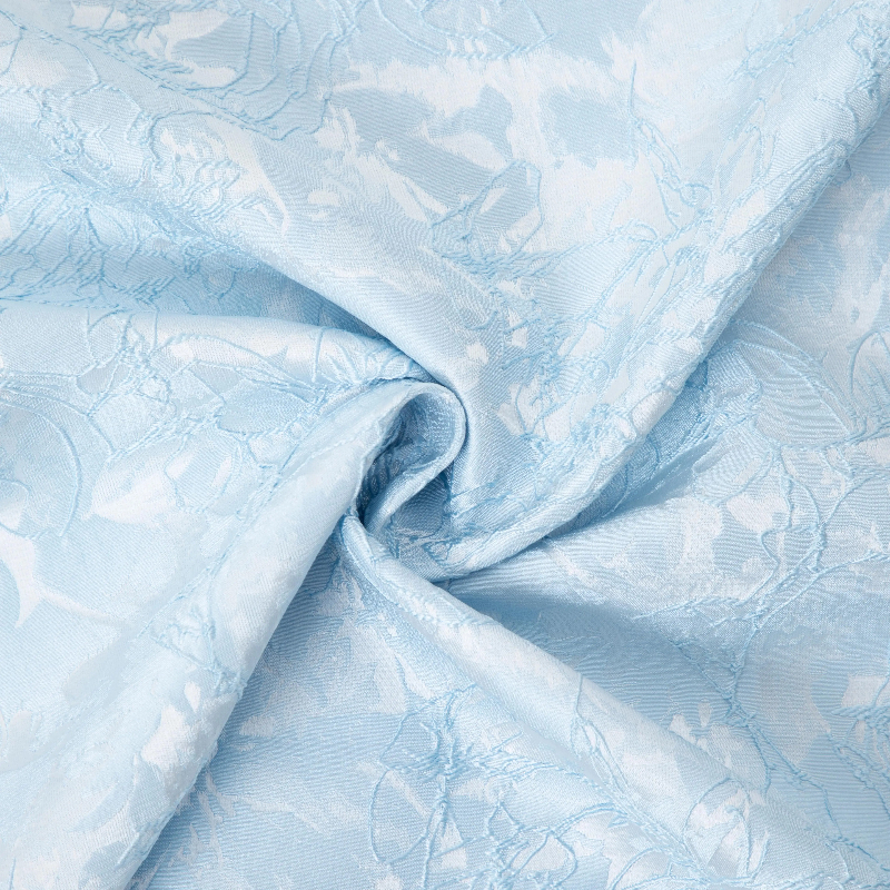Designer Light Blue Floral Jac - Home Textiles Design ulasan dan harga