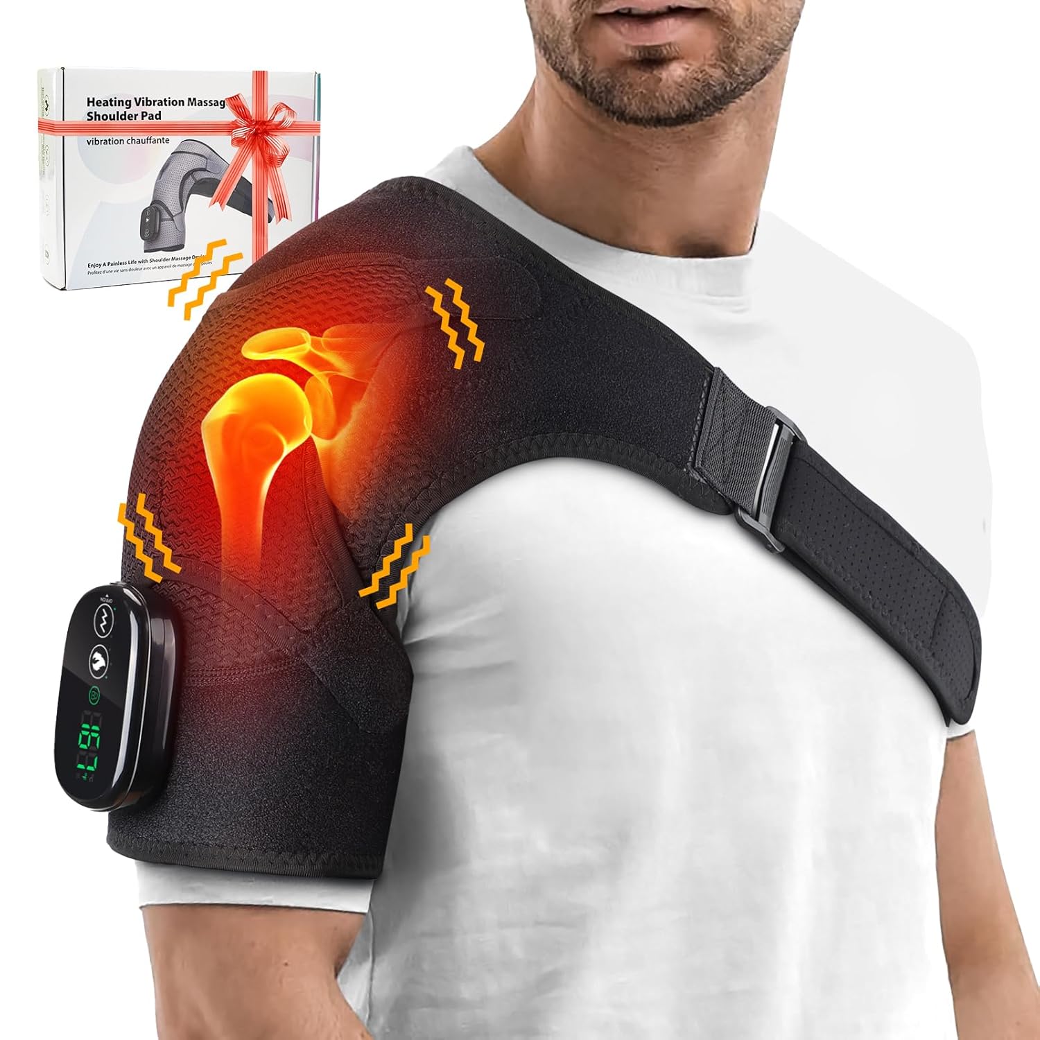 Cordless Shoulder Heating Pad  - Heated Pad Electric ulasan dan harga