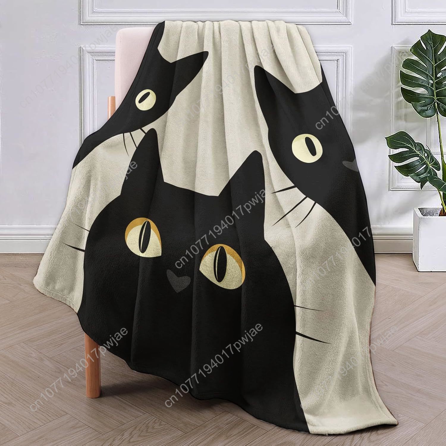 Funny Cat Blanket Gifts for Wo - Home Textiles Usa ulasan dan harga